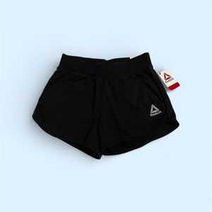 NWT Reebok Women's Relaxed Black Shorts